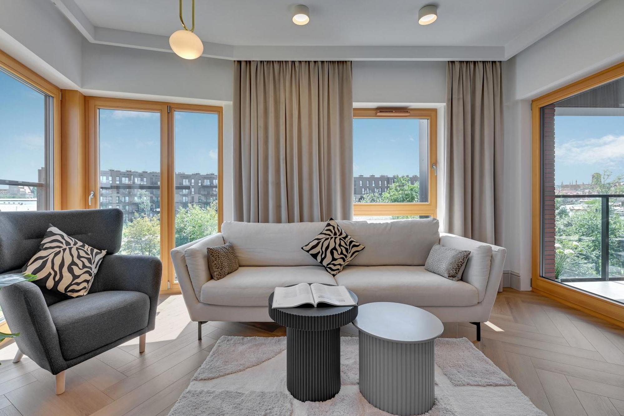 גדנסק Nadmotlawie Estate Gym, Sauna & Parking By Downtown Apartments מראה חיצוני תמונה