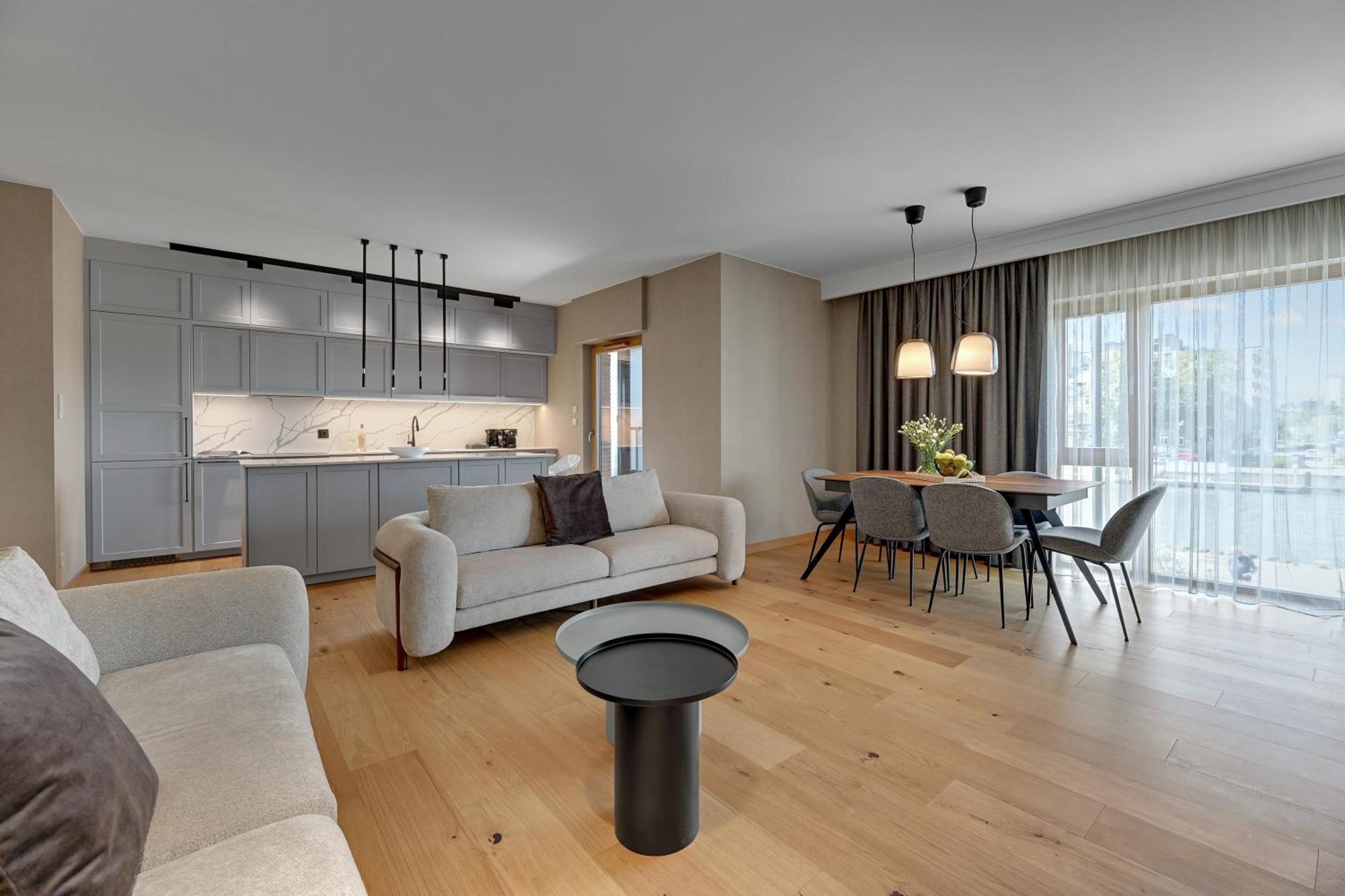 גדנסק Nadmotlawie Estate Gym, Sauna & Parking By Downtown Apartments מראה חיצוני תמונה