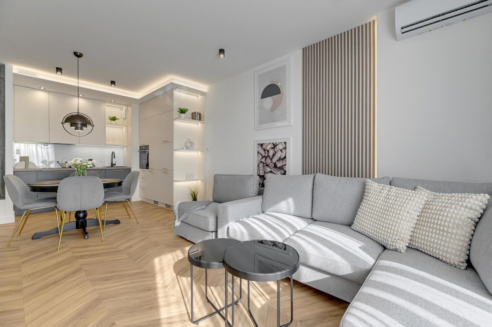 גדנסק Nadmotlawie Estate Gym, Sauna & Parking By Downtown Apartments מראה חיצוני תמונה